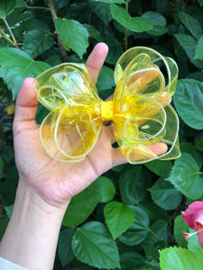 Yellow Ribbon Jelly Bow