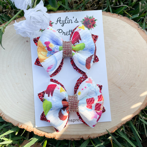 Velvet Christmas Piggies