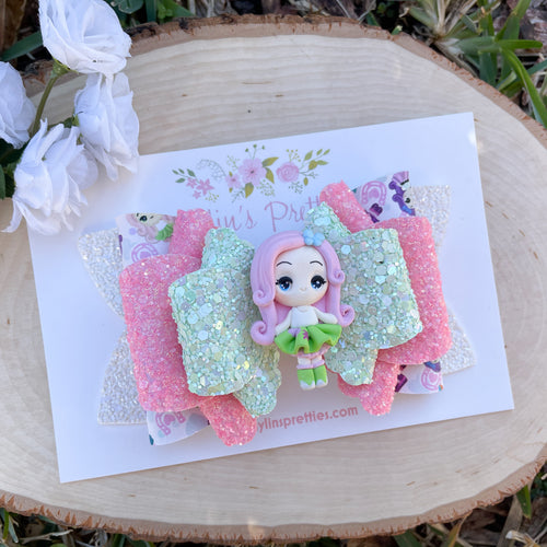 Pink and Mint Pony Girl
