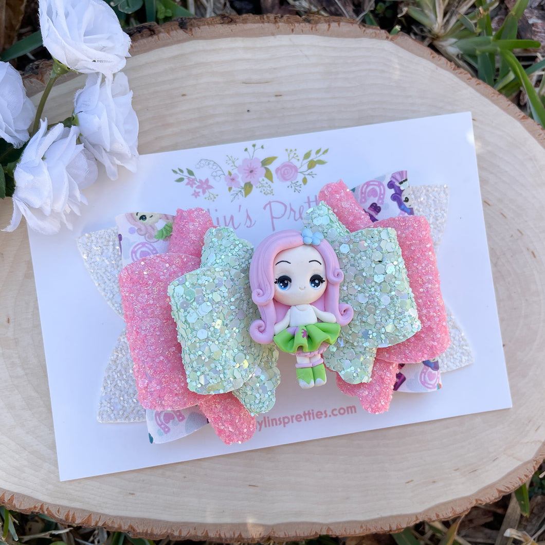 Pink and Mint Pony Girl