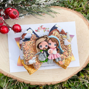 Mary and Jose Ribbon Bow