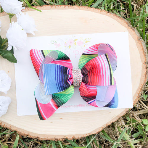 Serape  Ribbon Bow
