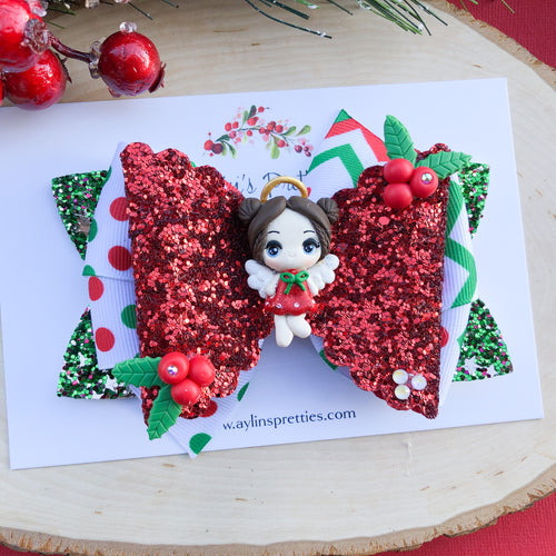Angel Girl Ribbon Bow