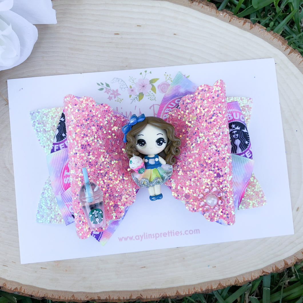 Coffee Girl Ribbon