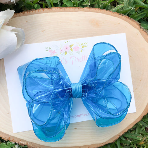 Blue Ribbon Bow