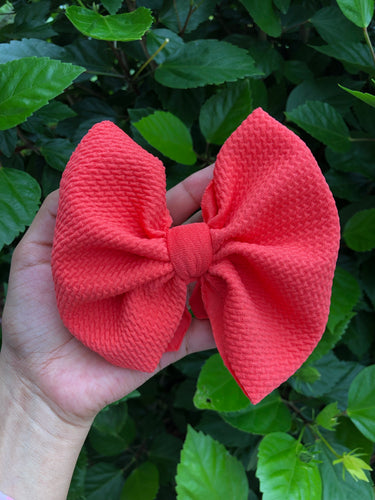 Tangerine Big Bow
