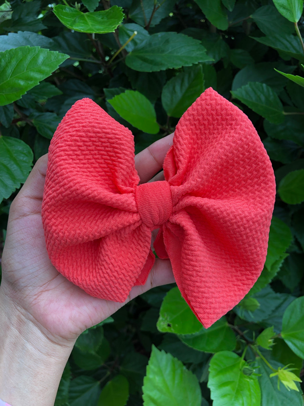 Tangerine Big Bow