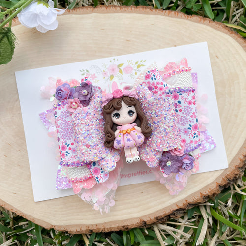 Easter Bunny Pink Dress Girl