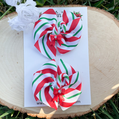 Candy Cane Piggies