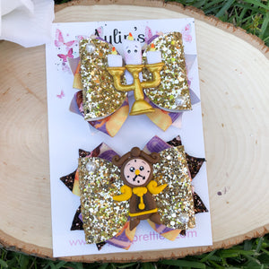 Princess Friends Ribbon Piggies