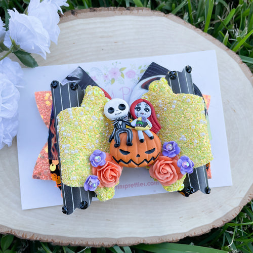 NBC Couple Ribbon Bow