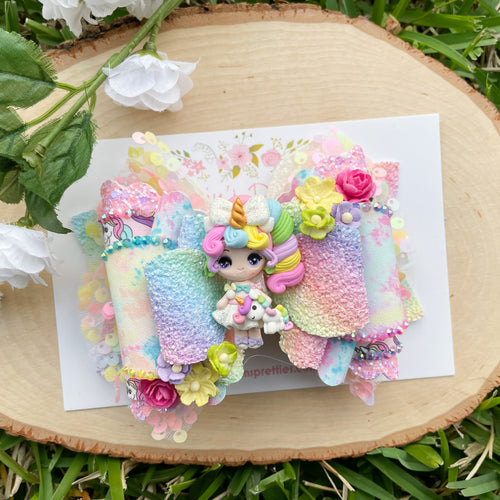Girl Holding Unicorn