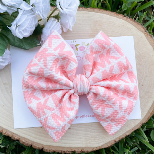 Pink MK Designer Bow