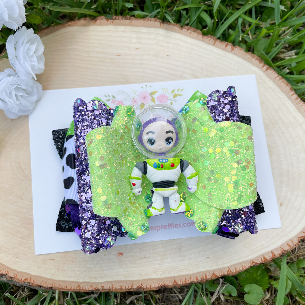 Space Astronaut Ribbon Bow