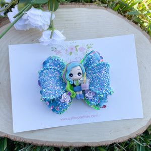 Boba Girl Ribbon Bow
