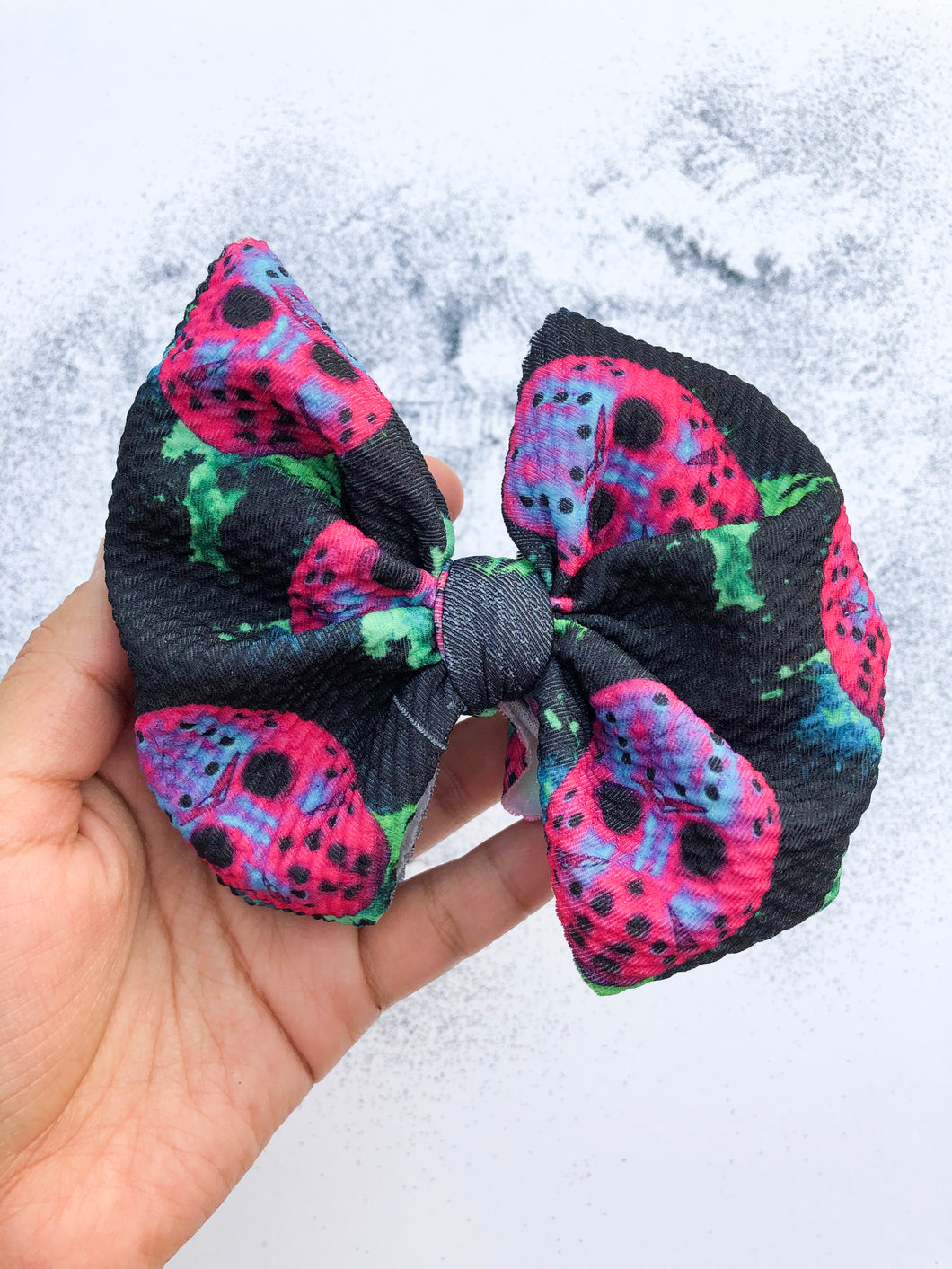 Pink Masks Big Bow