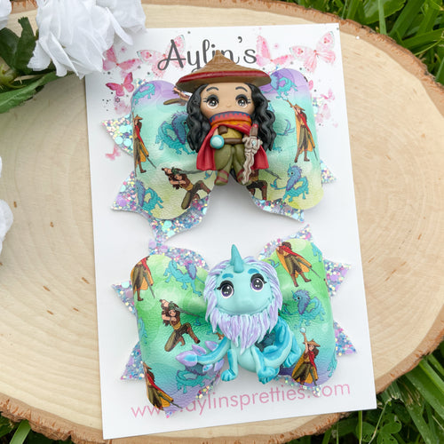 Dragon and Girl Piggies